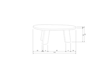 Kaffebord Roundly - Møbler - Bord - Sofabord & salongbord