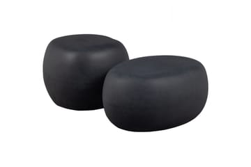 Kaffebord Pebble - Antrasitt, 35x50x50 cm - Møbler - Bord - Sofabord & salongbord