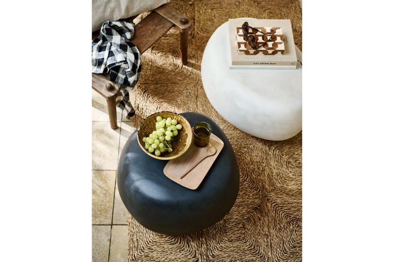 Kaffebord Pebble - Antrasitt, 35x50x50 cm - Møbler - Bord - Sofabord & salongbord