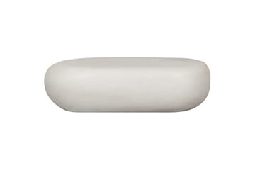Kaffebord Pebble - Hvit, 28x100x43 cm - Møbler - Bord - Sofabord & salongbord
