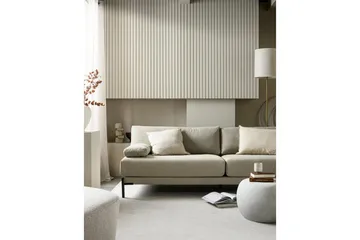 Kaffebord Pebble - Hvit, 35x50x50 cm - Møbler - Bord - Sofabord & salongbord