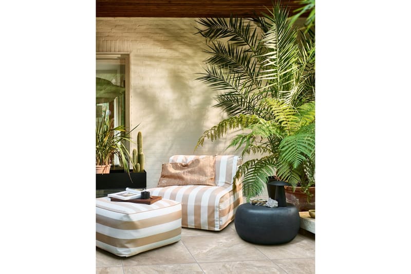 Kaffebord Pebble - Antrasitt, 31x65x49 cm - Møbler - Bord - Sofabord & salongbord