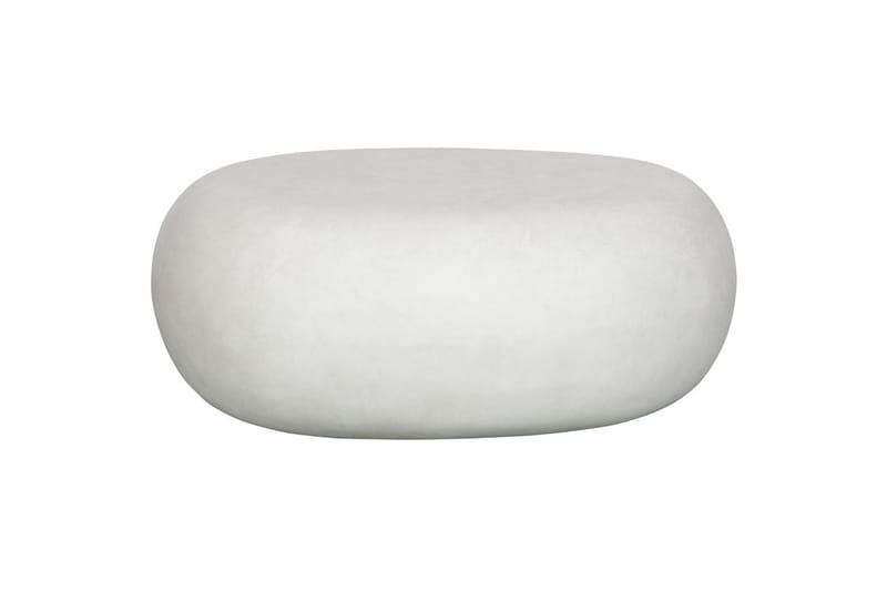 Kaffebord Pebble - Hvit, 31x65x49 cm - Møbler - Bord - Sofabord & salongbord