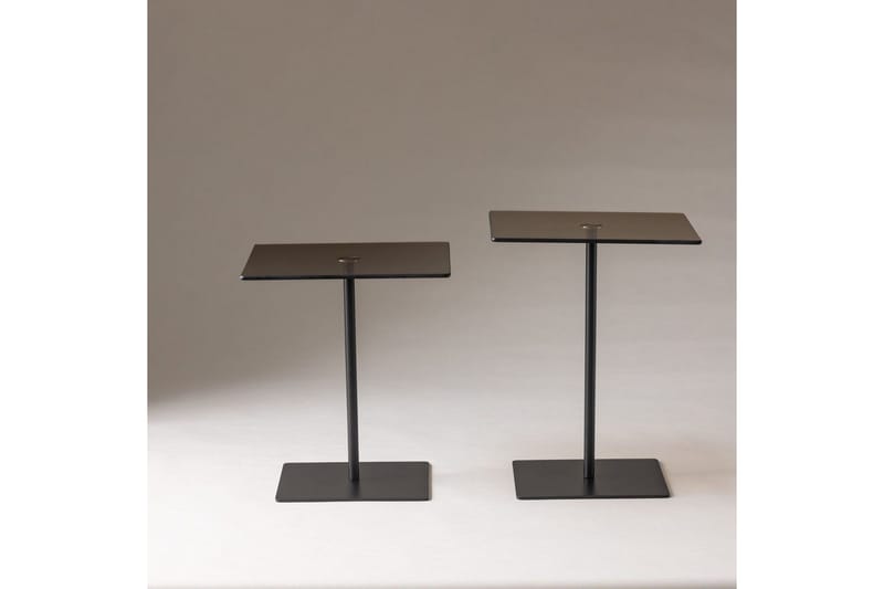 Kaffebordsett Challur Svart / Bronzie, Svart / Bronzie