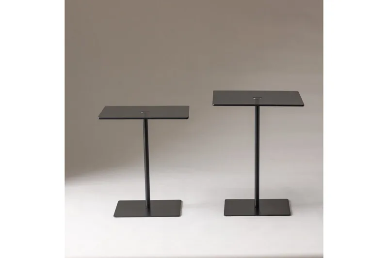 Kaffebordsett Challur Svart / Fume, Svart