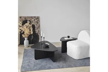 Kaffebordsett Jewa Sett Svart - Svart - Møbler - Bord - Sofabord & salongbord