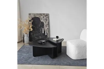 Kaffebordsett Jewa Sett Svart - Svart - Møbler - Bord - Sofabord & salongbord