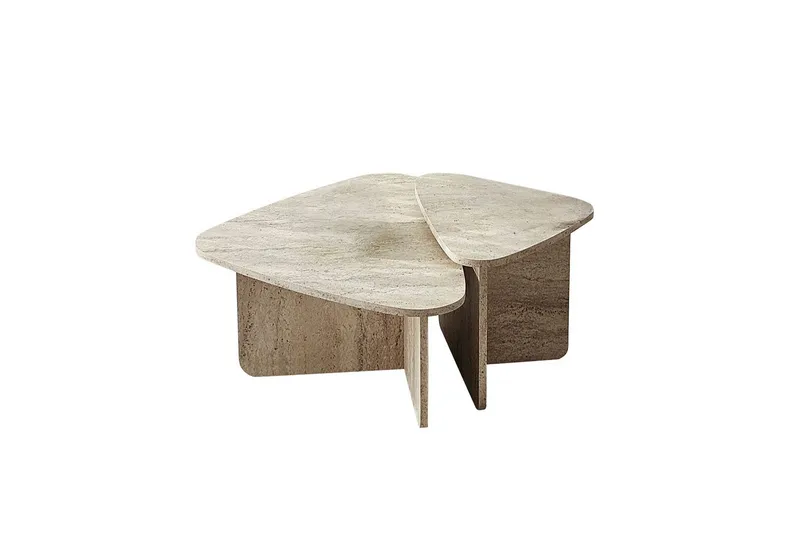 Kaffebordsett Jewa Sett Travertin, Travertin
