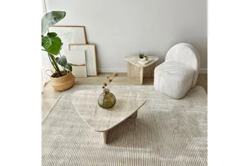 Kaffebordsett Jewa Sett Travertin - Travertin - Møbler - Bord - Sofabord & salongbord