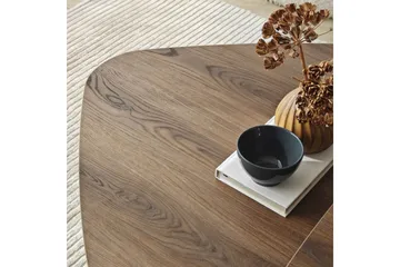 Kaffebordsett Jewa Sett Valnøtt - Valnøtt - Møbler - Bord - Sofabord & salongbord