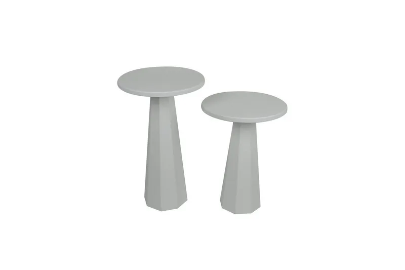 Kaffebordsett Miu Dobbel Hvit, Hvit