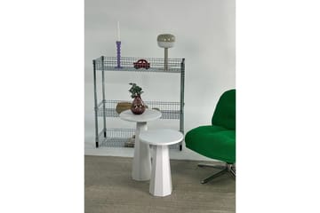 Kaffebordsett Miu Dobbel Hvit - Hvit - Møbler - Bord - Sofabord & salongbord