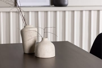 Kaseidon Spisegruppe 120 cm Rektangulær med 4 Polar Stoler - Sort - Møbler - Bord - Spisegruppe