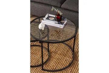 Kashiwa Stuebord 60 cm - Sort - Møbler - Bord - Sofabord & salongbord