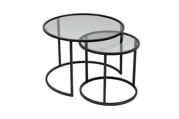 Kashiwa Stuebord 60 cm - Sort - Møbler - Bord - Sofabord & salongbord