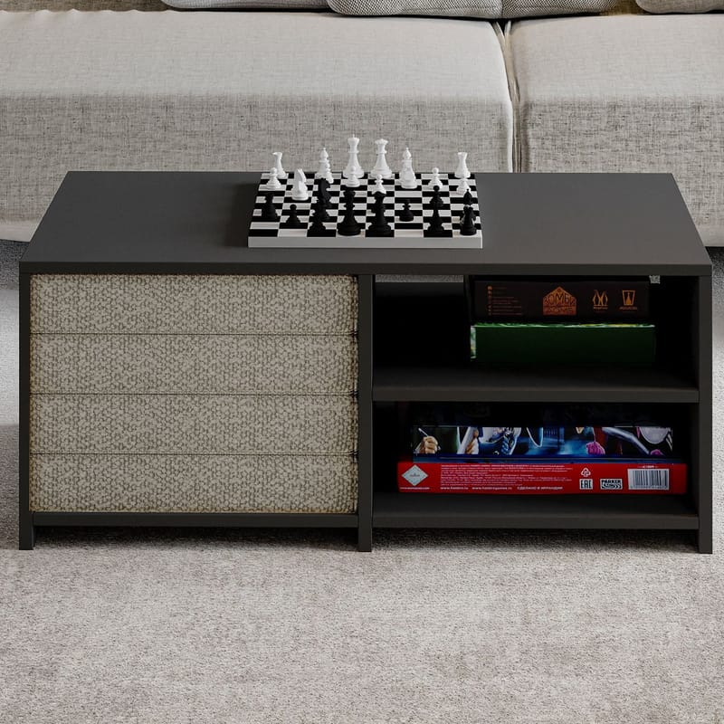 Kavon Sofabordsett 90x44,1x45 cm - Antrasitt - Møbler - Bord - Sofabord & salongbord