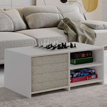 Kavon Sofabordsett 90x44,1x45 cm - Hvit - Møbler - Bord - Sofabord & salongbord