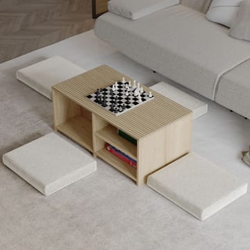 Kavon Sofabordsett 90x44,1x45 cm - Varm eik og safireik - Møbler - Bord - Sofabord & salongbord