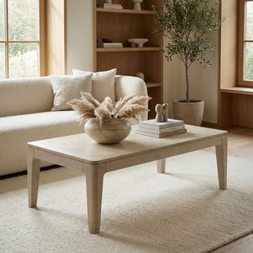 Kelela sofabord 120 cm - Hvitkalket - Møbler - Bord - Sofabord & salongbord