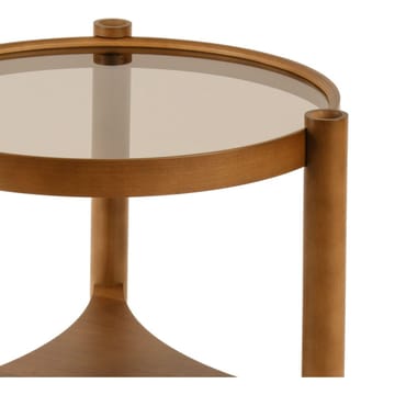 Kelvan Sofabord 100 cm - Mørkebrun - Møbler - Bord - Sofabord & salongbord