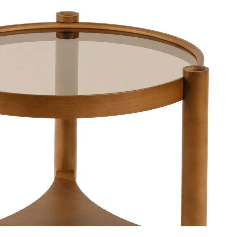 Kelvan Sofabord 100 cm - Mørkebrun - Møbler - Bord - Sofabord & salongbord