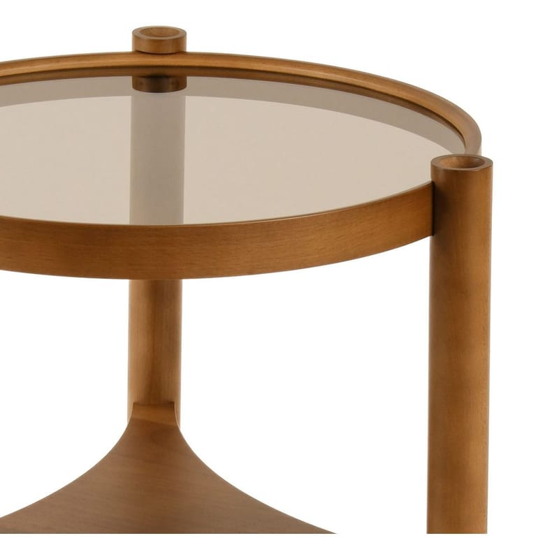 Kelvan Sofabord 100 cm - Mørkebrun - Møbler - Bord - Sofabord & salongbord