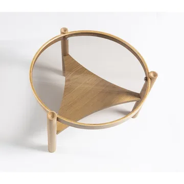 Kelvan Sofabord 100 cm - Natur - Møbler - Bord - Sofabord & salongbord