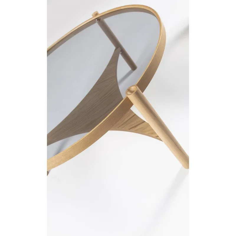 Kelvan Sofabord 100 cm - Natur - Møbler - Bord - Sofabord & salongbord