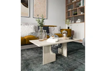 Kiros Sofabord 104 cm - Beige - Møbler - Bord - Sofabord & salongbord