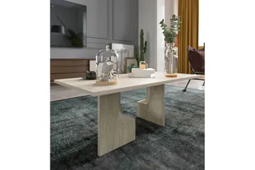 Kiros Sofabord 104 cm - Beige - Møbler - Bord - Sofabord & salongbord