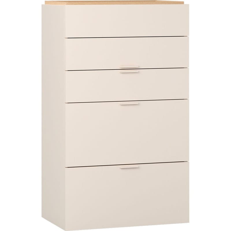 Kommode med skuffer 4 You Fresh, Sandbeige