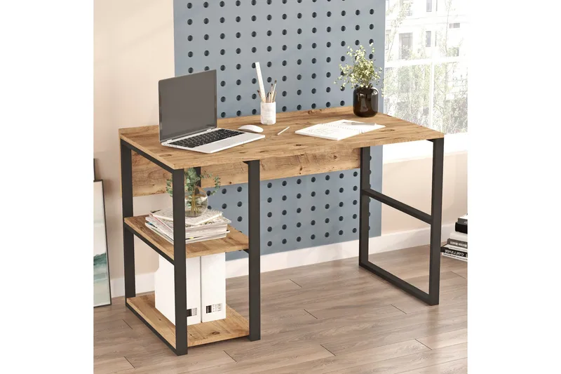 Hitesh Skrivebord 60x120 cm Mørkeblå - Hanah Home - Møbler - Bord - Kontorbord - Skrivebord