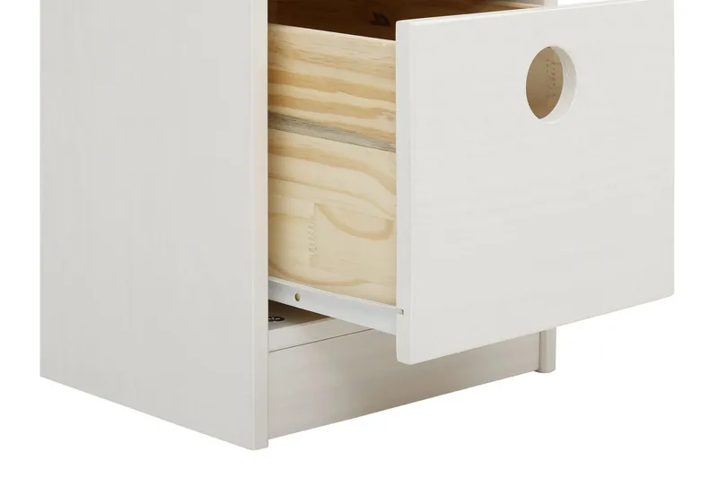 Masoomya Skrivebord 100 cm - Hvit - Møbler - Bord - Kontorbord - Skrivebord