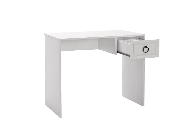 Ajra Skrivebord 90x51 cm Hvit - Hanah Home - Møbler - Bord - Kontorbord - Skrivebord