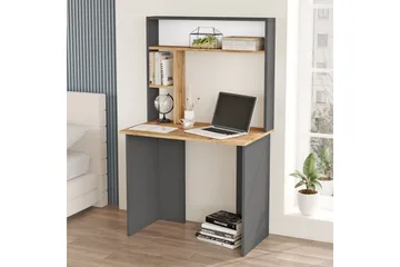 Kaiji Skrivebord 90x51,6 cm Mørkeblå/Svart - Hanah Home - Møbler - Bord - Kontorbord - Skrivebord