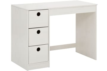 Masoomya Skrivebord 100 cm - Hvit - Møbler - Bord - Kontorbord - Skrivebord
