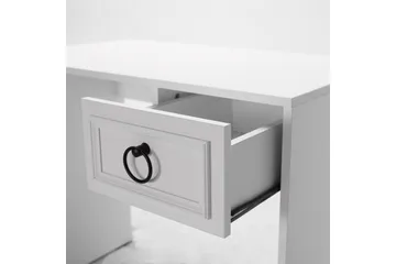 Ajra Skrivebord 90x51 cm Hvit - Hanah Home - Møbler - Bord - Kontorbord - Skrivebord