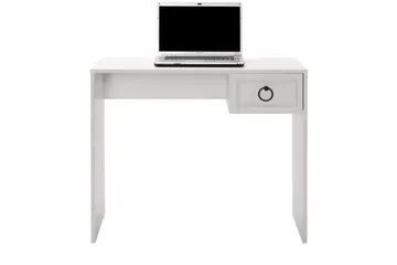 Ajra Skrivebord 90x51 cm Hvit - Hanah Home - Møbler - Bord - Kontorbord - Skrivebord