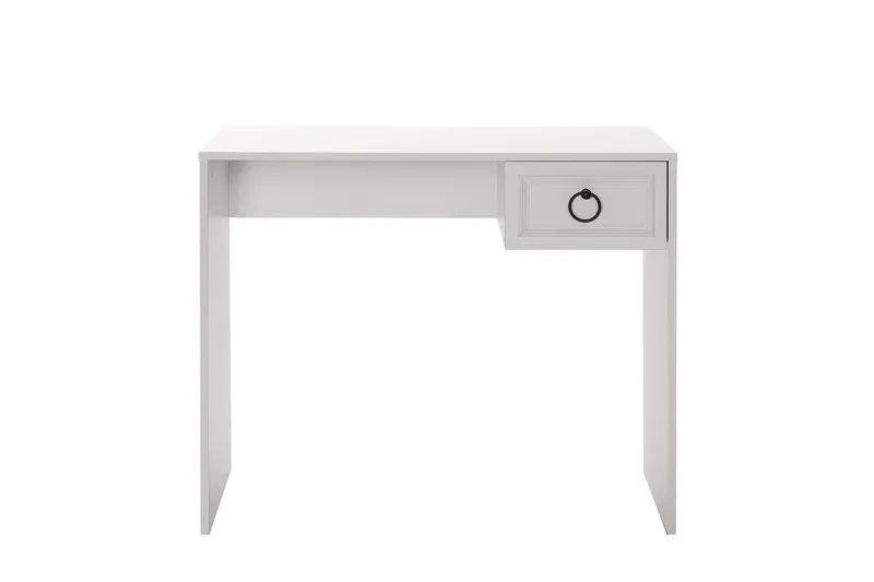 Ajra Skrivebord 90x51 cm Hvit - Hanah Home - Møbler - Bord - Kontorbord - Skrivebord