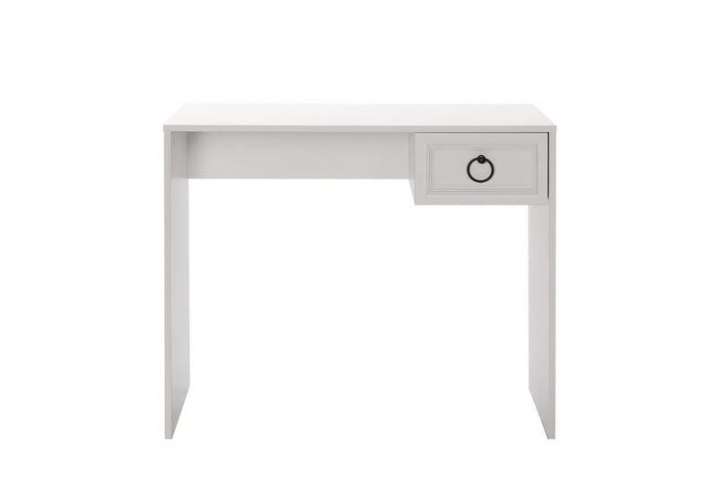 Ajra Skrivebord 90x51 cm Hvit - Hanah Home - Møbler - Bord - Kontorbord - Skrivebord