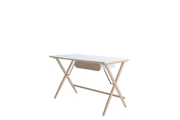 Aditiya Skrivebord 67x135 cm - Hvit - Møbler - Bord - Kontorbord - Skrivebord