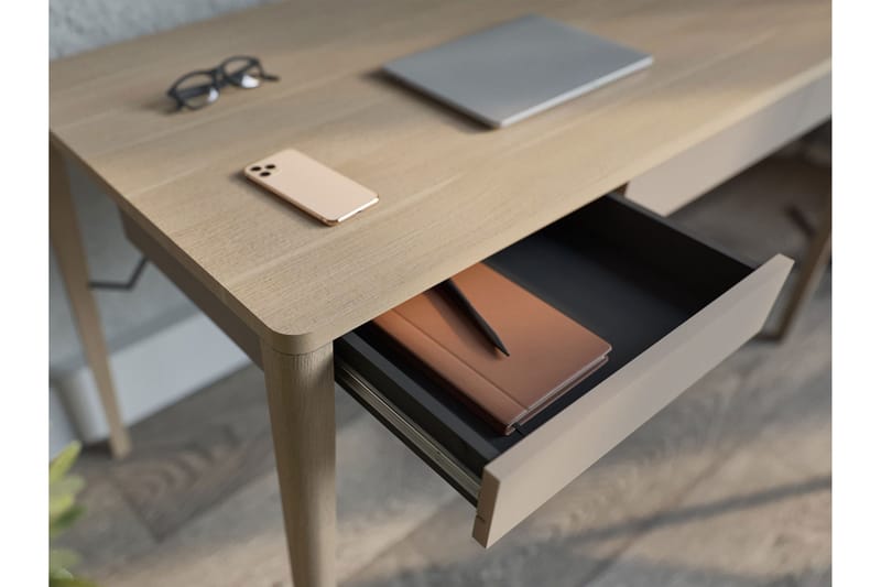 Aditiya Skrivebord 71x139 cm - Brun - Møbler - Bord - Kontorbord - Skrivebord