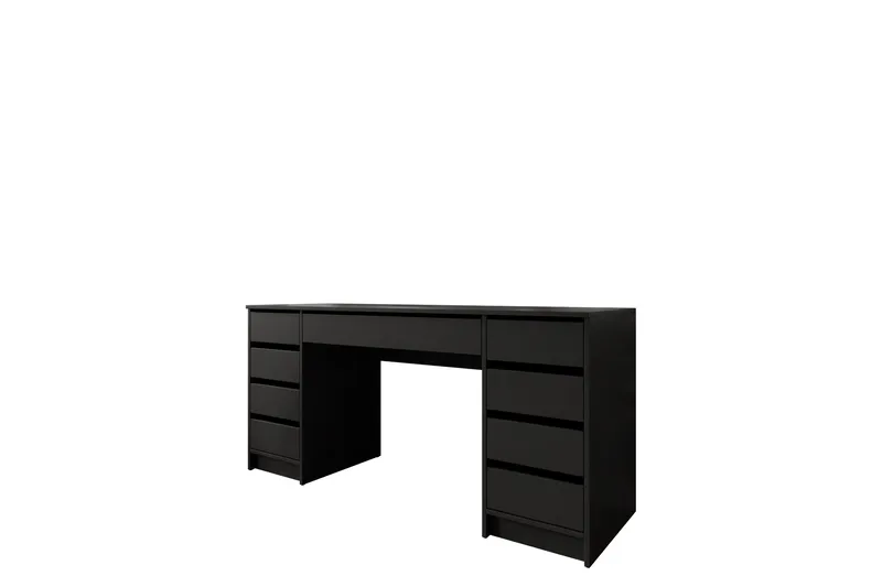 Adrash Skrivebord 55x154 cm, Svart