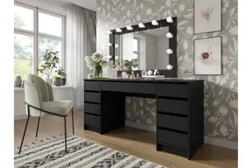 Adrash Skrivebord 55x154 cm - Svart - Møbler - Bord - Kontorbord - Skrivebord