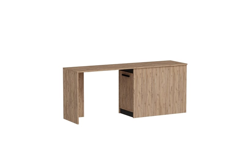 Akser Skrivebord 47x180 cm - Brun/Antrasitt - Møbler - Bord - Kontorbord - Skrivebord