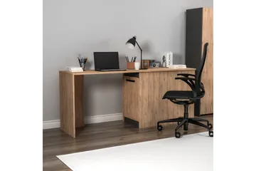 Akser Skrivebord 47x180 cm - Brun/Antrasitt - Møbler - Bord - Kontorbord - Skrivebord