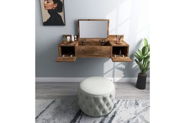 Andifli Sminkebord 100 cm - Brun - Møbler - Bord - Kontorbord - Skrivebord