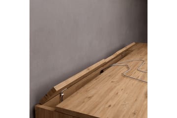 Atlas Skrivebord 55x120 cm - Brun - Møbler - Bord - Kontorbord - Skrivebord