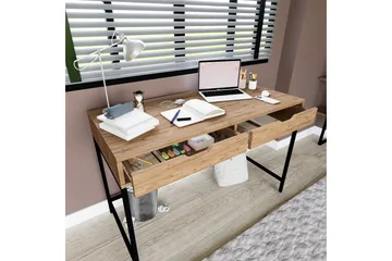 Atlas Skrivebord 55x120 cm - Brun - Møbler - Bord - Kontorbord - Skrivebord