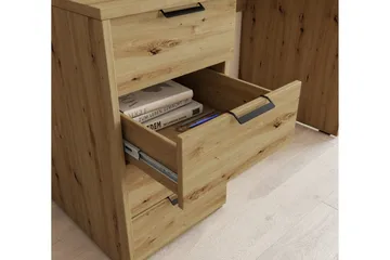 Barold Skrivebord 120x60 cm - Brun - Møbler - Bord - Kontorbord - Skrivebord